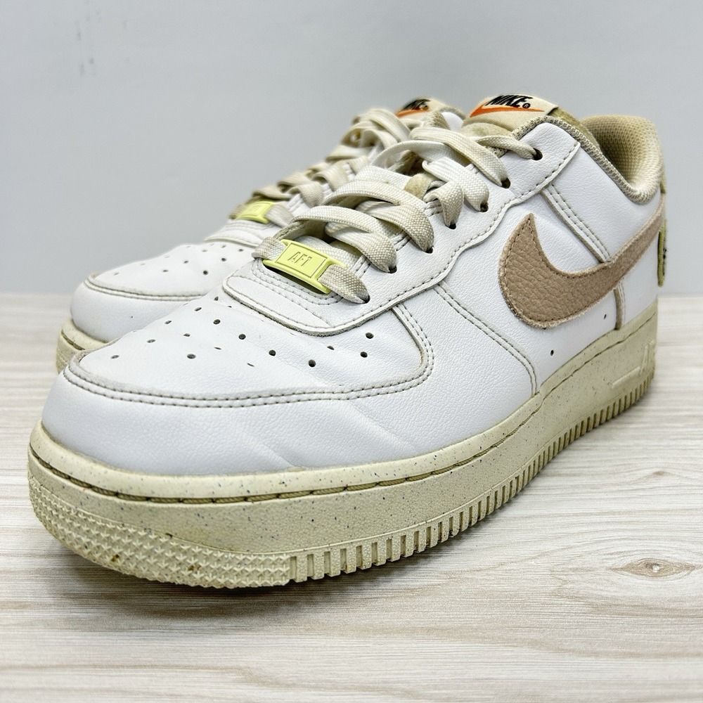Nike Air Force 1 Low 07 SE Shoes Sneakers Women's 7.5 White Pink Next Nature - Picture 1 of 14